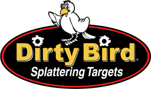 Dirty Bird Splattering Targets Logo