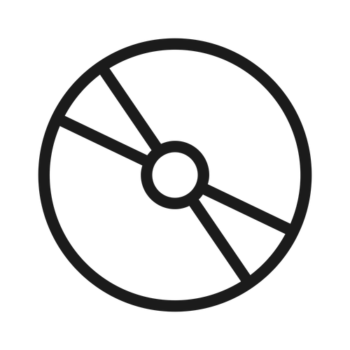 disc ,Logo , icon , SVG disc