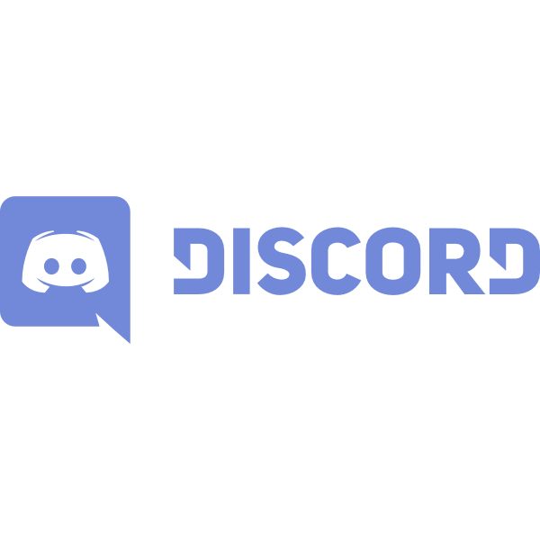 Discord Logo + Color Wordmark