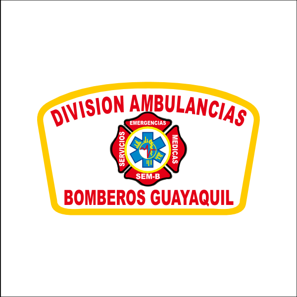 Division de ambulancias Bomberos Guayaquil Logo ,Logo , icon , SVG Division de ambulancias Bomberos Guayaquil Logo