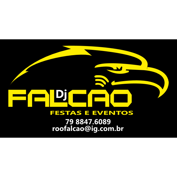 Dj Falcão Logo ,Logo , icon , SVG Dj Falcão Logo