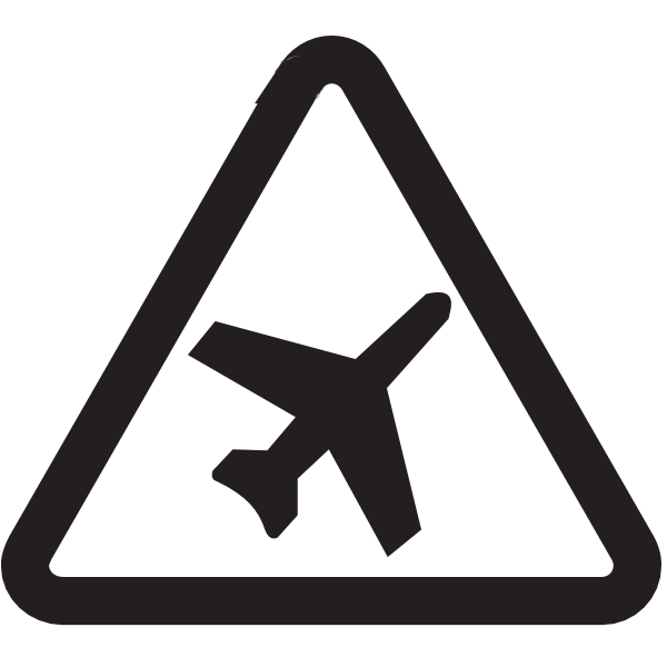 DO NOT USE IN AIRCRAFT Logo