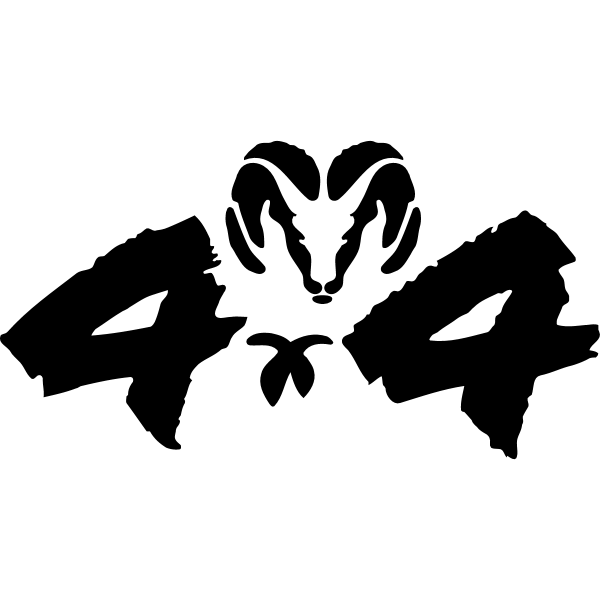 Dodge 4×4 ,Logo , icon , SVG Dodge 4×4