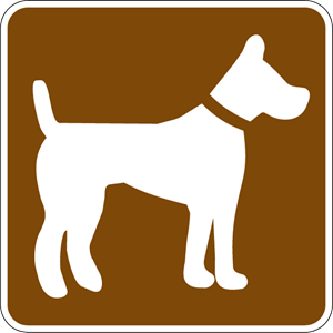 DOG AREA SIGN Logo