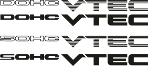 DOHC SOHC VTEC STİCKER Logo ,Logo , icon , SVG DOHC SOHC VTEC STİCKER Logo