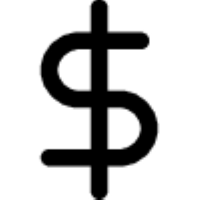 dollar sign ,Logo , icon , SVG dollar sign