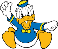 Donald Duck Logo ,Logo , icon , SVG Donald Duck Logo