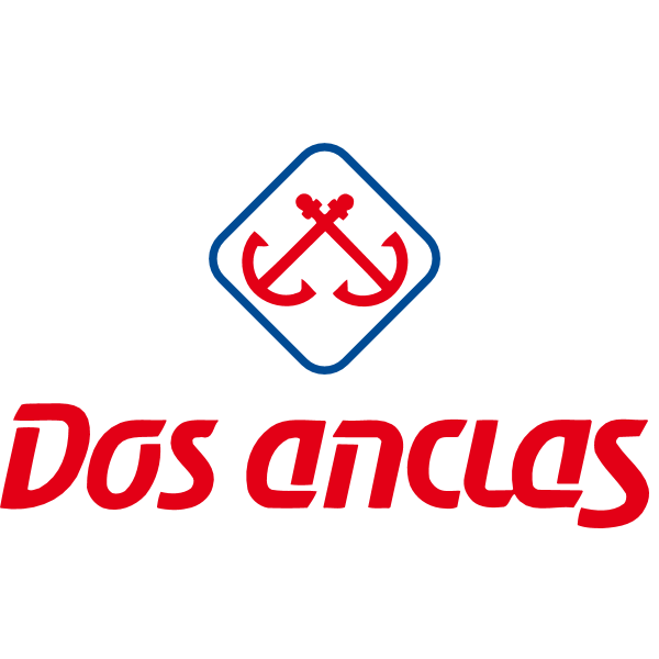Dos anclas Logo ,Logo , icon , SVG Dos anclas Logo