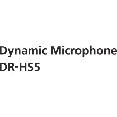 DR-HS5 Dynamic Microphone Logo