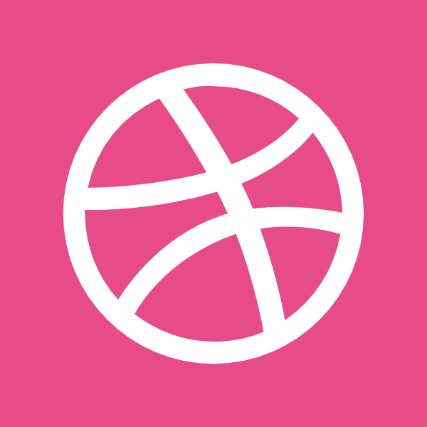 Dribbble ,Logo , icon , SVG Dribbble