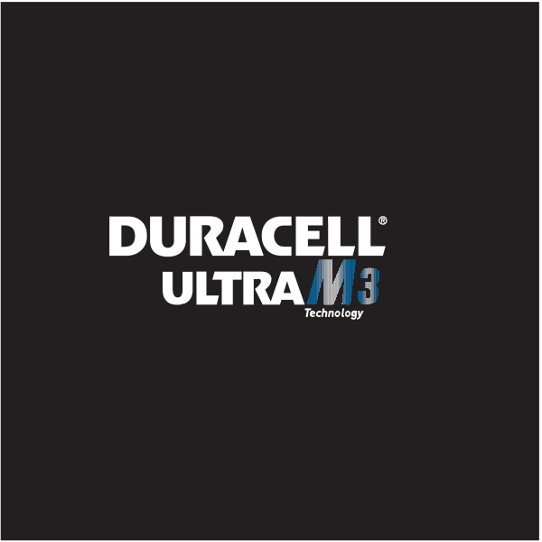 Duracell Ultra M3 Technology Logo ,Logo , icon , SVG Duracell Ultra M3 Technology Logo