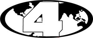 DVD Regional Code 4 Logo ,Logo , icon , SVG DVD Regional Code 4 Logo