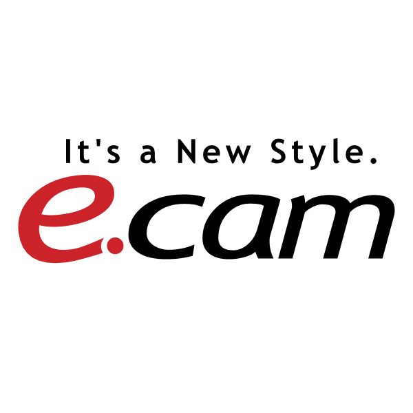 e cam ,Logo , icon , SVG e cam