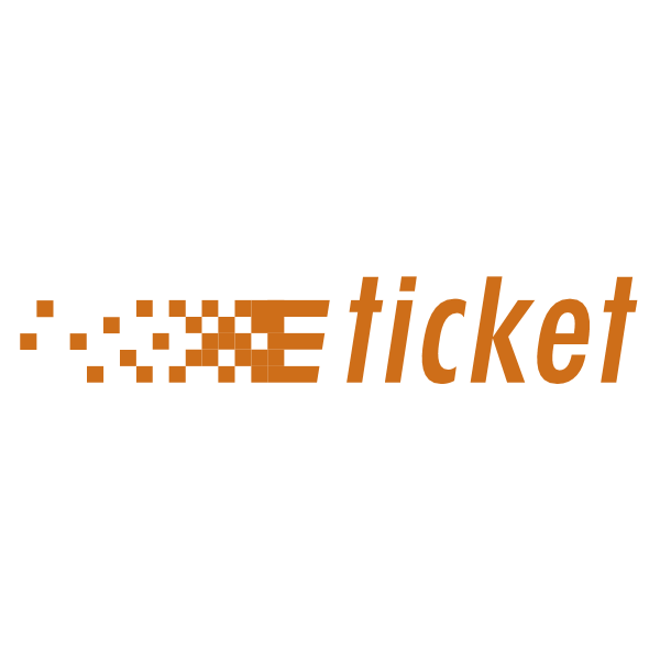 e-Ticket Logo ,Logo , icon , SVG e-Ticket Logo