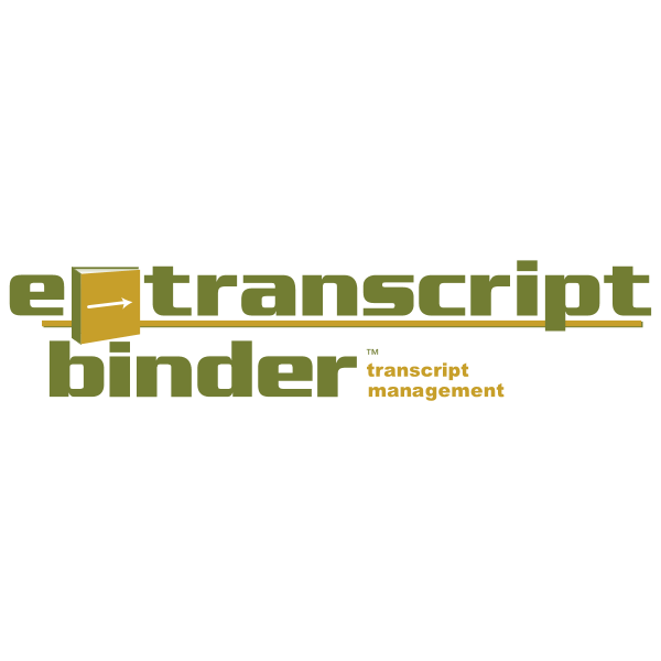 e transcript binder