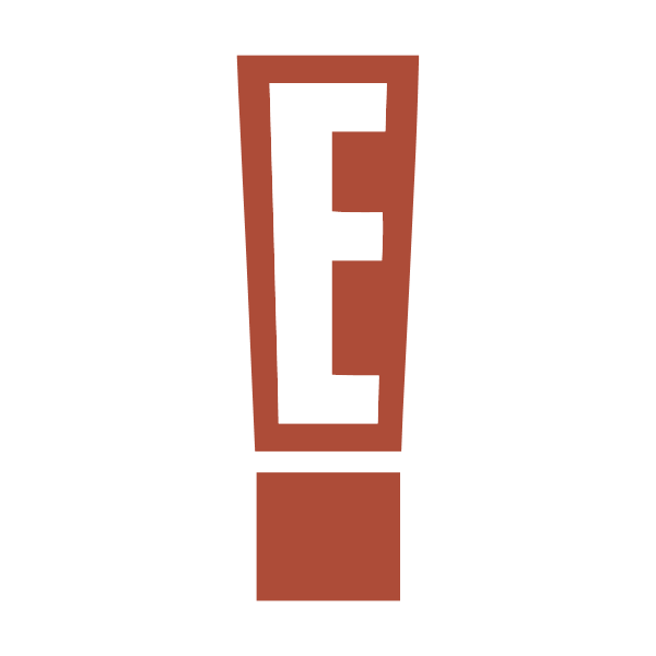 E! ,Logo , icon , SVG E!