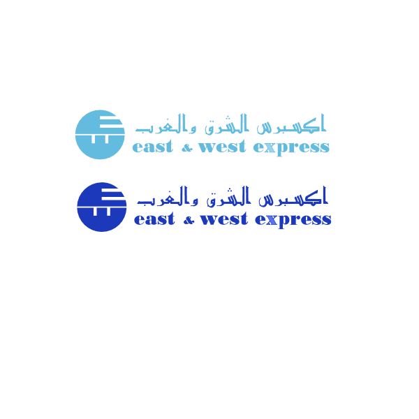 شعار اكسبرس الشرق والغرب ,Logo , icon , SVG شعار اكسبرس الشرق والغرب