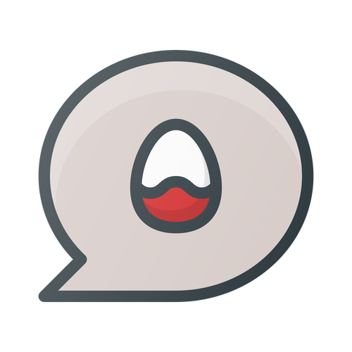egg Chat ,Logo , icon , SVG egg Chat