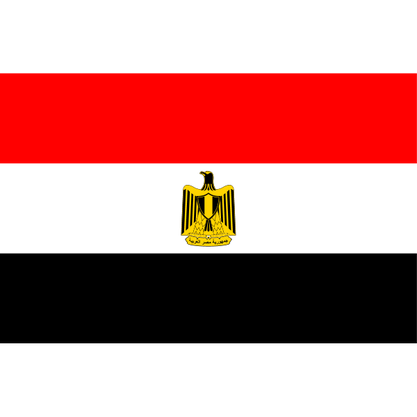 Egyptian flag Logo ,Logo , icon , SVG Egyptian flag Logo