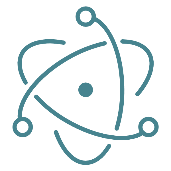 electron ,Logo , icon , SVG electron