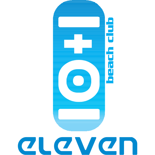 Eleven Beach Club Logo ,Logo , icon , SVG Eleven Beach Club Logo