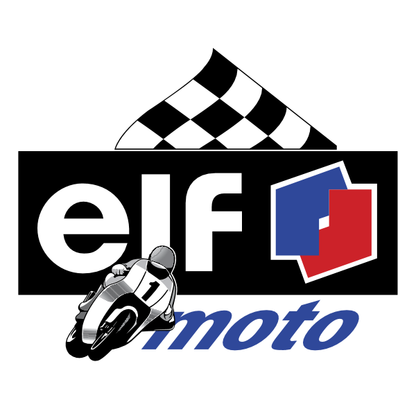 Elf Moto ,Logo , icon , SVG Elf Moto