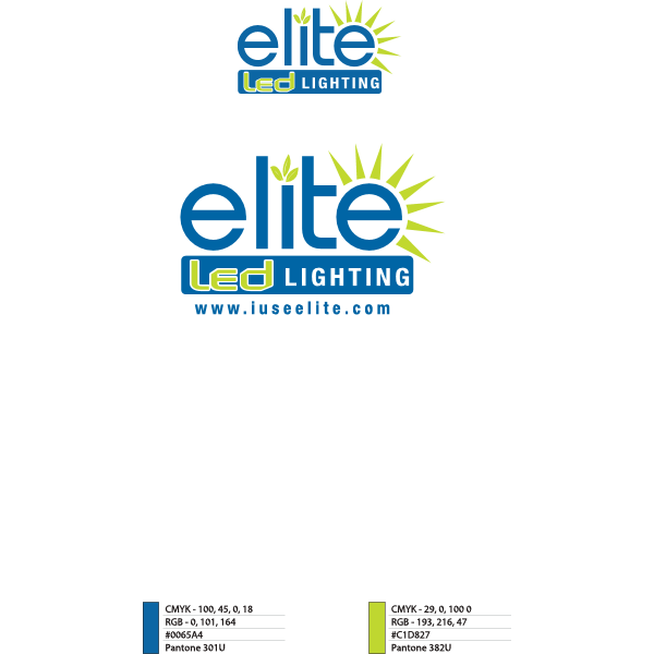 Elite LED Lighting Logo ,Logo , icon , SVG Elite LED Lighting Logo