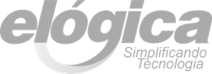Elógica Com Slogan Cinza Logo ,Logo , icon , SVG Elógica Com Slogan Cinza Logo