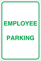 Employee parking Logo