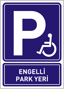 engelli park yeri Logo