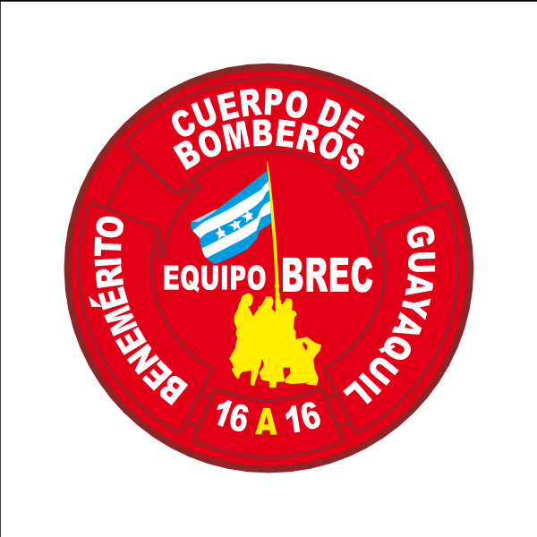 Equipo Brec Bomberos Guayaquil, 16 a 16 Logo ,Logo , icon , SVG Equipo Brec Bomberos Guayaquil, 16 a 16 Logo