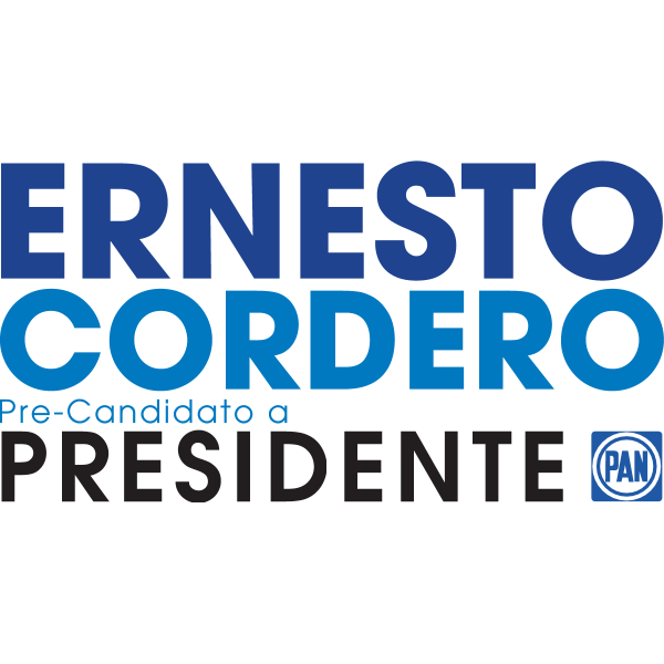 Ernesto Cordero Pre-candidato a Presidente Logo