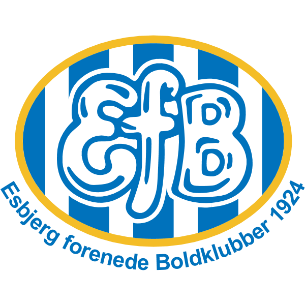 Esbjerg fB Logo ,Logo , icon , SVG Esbjerg fB Logo