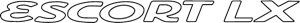 Escort LX Logo ,Logo , icon , SVG Escort LX Logo