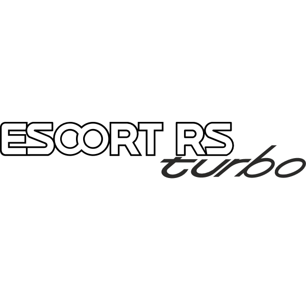 Escort Rs Turbo Mk4 ,Logo , icon , SVG Escort Rs Turbo Mk4