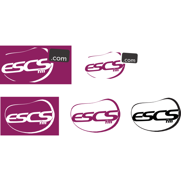 escs fm Logo ,Logo , icon , SVG escs fm Logo