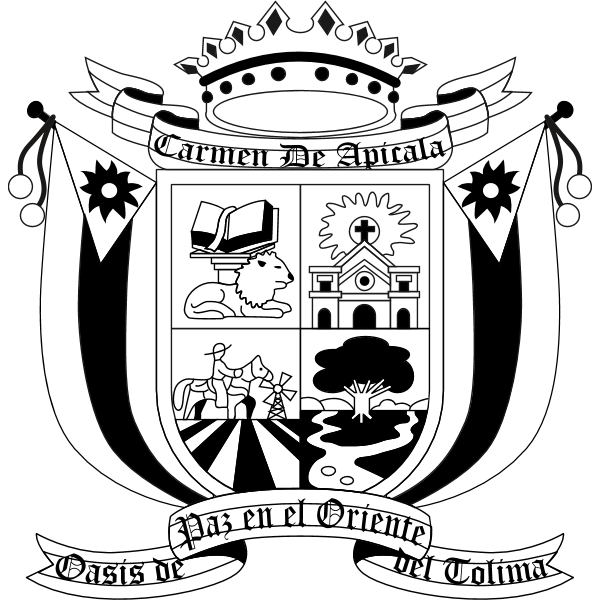 Escudo Carmen de Apicalá Logo ,Logo , icon , SVG Escudo Carmen de Apicalá Logo