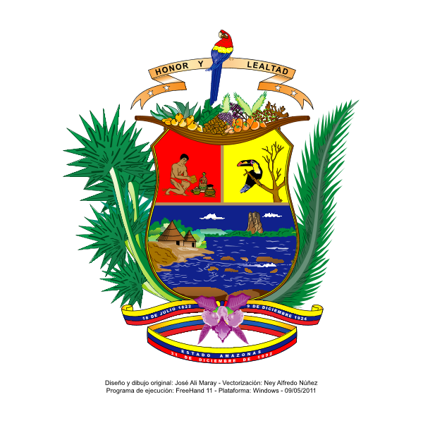 escudo estado amazonas Logo ,Logo , icon , SVG escudo estado amazonas Logo