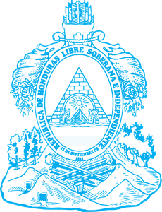 Escudo Honduras Azul Logo