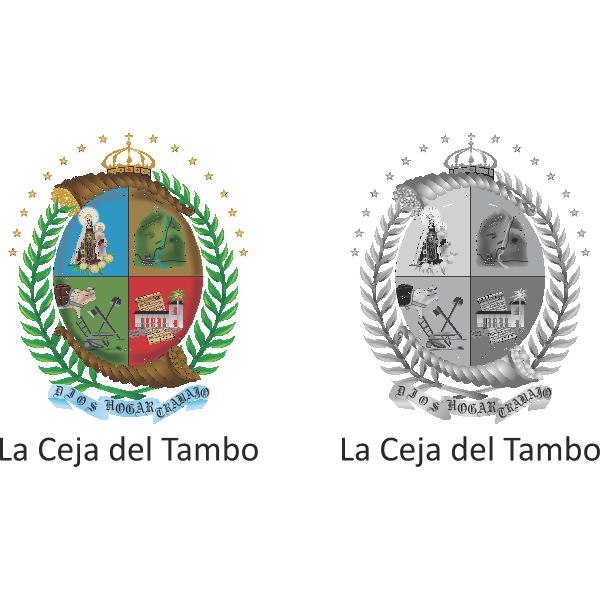 escudo La Ceja Logo ,Logo , icon , SVG escudo La Ceja Logo
