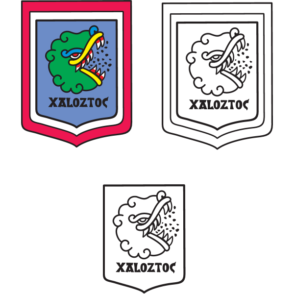 escudo xaloztoc Logo ,Logo , icon , SVG escudo xaloztoc Logo