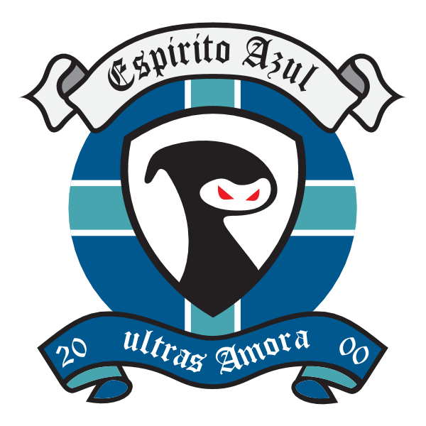 Espirito Azul Ultras Amora 2000 Logo ,Logo , icon , SVG Espirito Azul Ultras Amora 2000 Logo