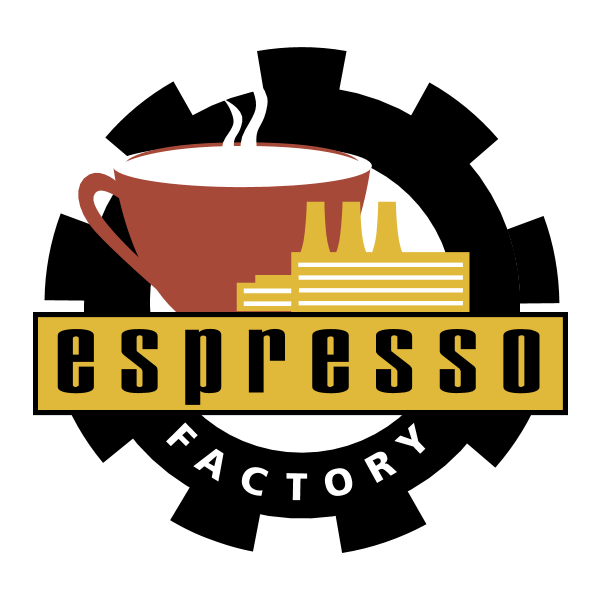 Espresso Factory ,Logo , icon , SVG Espresso Factory