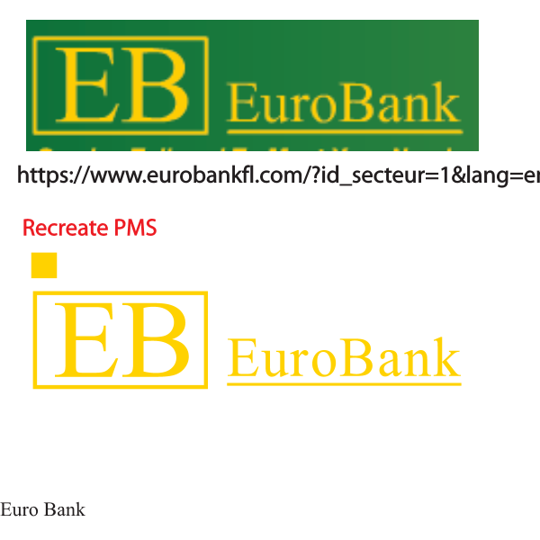 Euro Bank Logo ,Logo , icon , SVG Euro Bank Logo