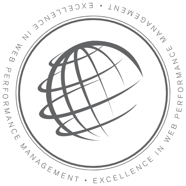 Excellence in web performance management ,Logo , icon , SVG Excellence in web performance management