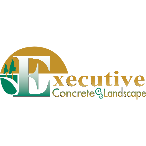 Executive Concrete & Landscape Logo