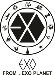 EXO FROM PLANET Logo ,Logo , icon , SVG EXO FROM PLANET Logo