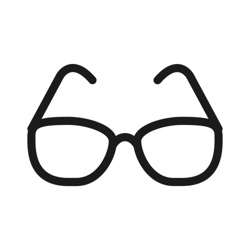 eyeglasses ,Logo , icon , SVG eyeglasses
