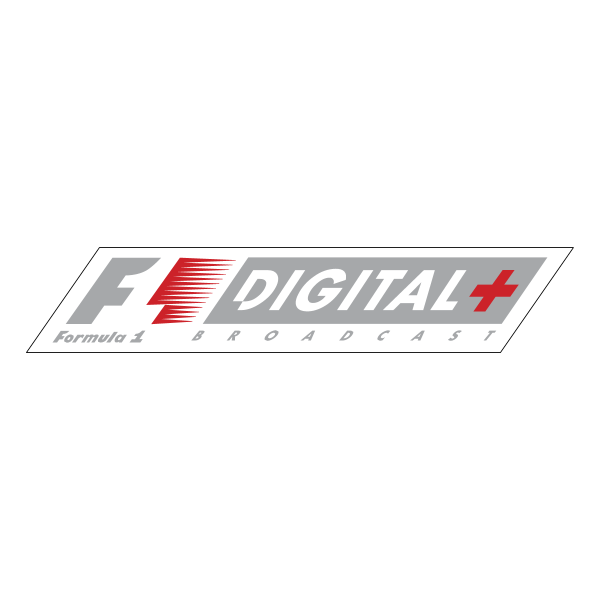 F1 DIGITAL+ ,Logo , icon , SVG F1 DIGITAL+