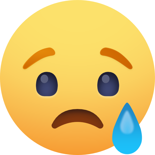 Sad Face Logo